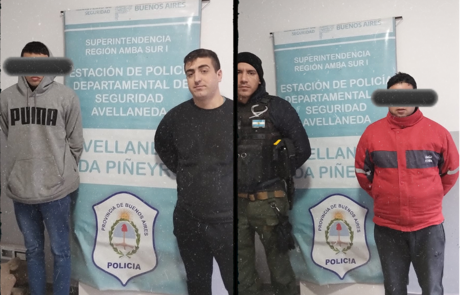 En este momento estás viendo Detienen a dos jóvenes acusados de balear y robarle el arma a un policía en Avellaneda