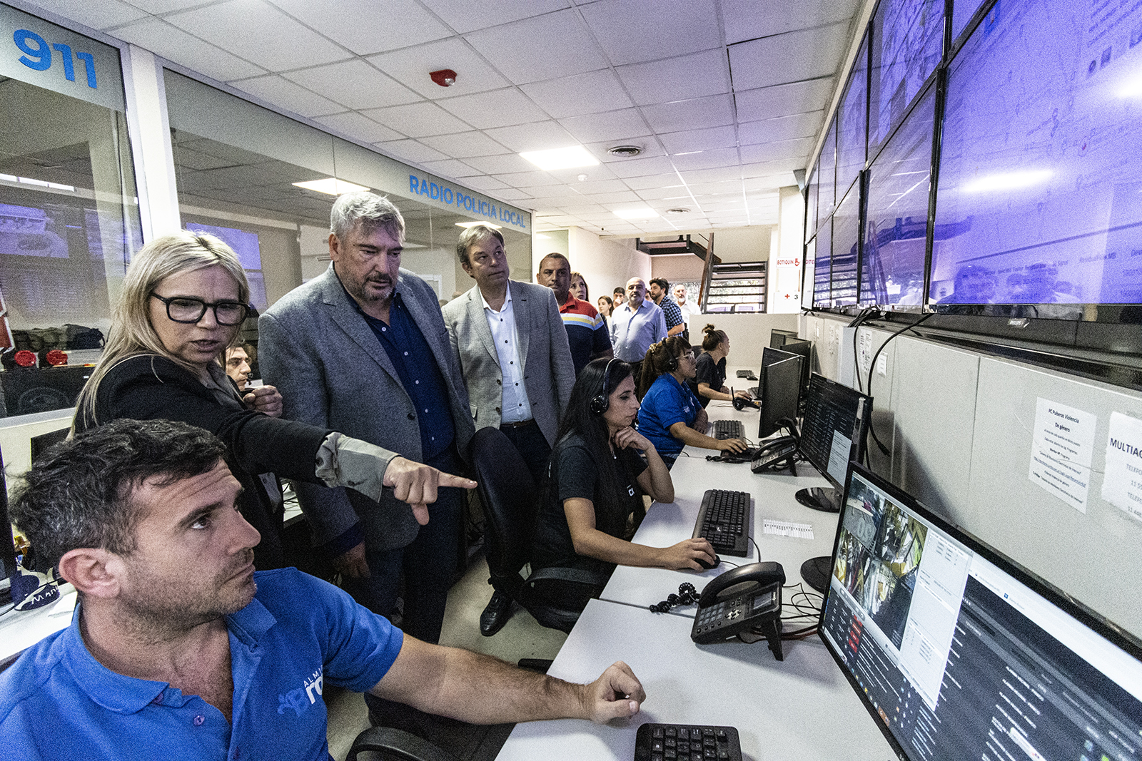En este momento estás viendo El sistema de monitoreo de colectivos de Brown es modelo en la Provincia