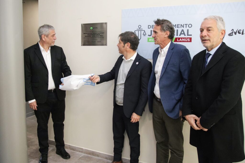 Lee más sobre el artículo Inauguraron obras en el Departamento Judicial Avellaneda – Lanús