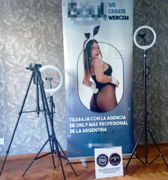 En este momento estás viendo Cayó una “agencia de OnlyFans” que se dedicaba a la trata de personas en el AMBA