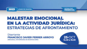 Lee más sobre el artículo Jornada sobre “Malestar emocional en la actividad jurídica”, en la Unión de Magistrados de Lomas
