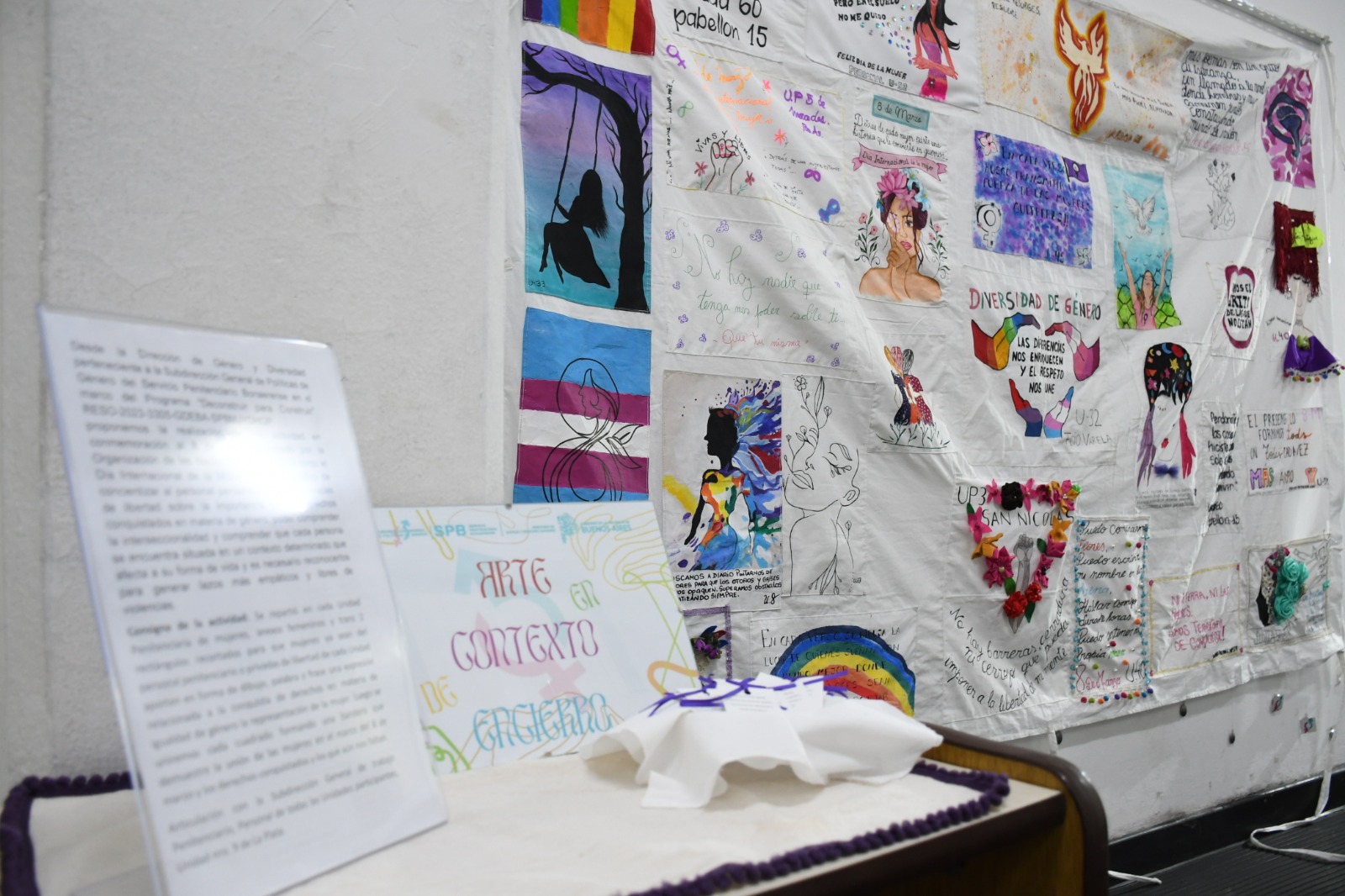 En este momento estás viendo 8M: penitenciarias y personas privadas de su libertad unidas a través del arte