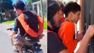 Lee más sobre el artículo Ituzaingó: repartidores de delivery atraparon y golpearon a un ladrón que había robado una moto