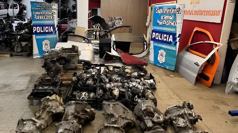 En este momento estás viendo Desbaratan desarmaderos y secuestran cientos de autopartes en Almirante Brown