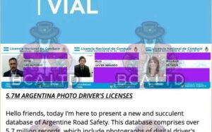Lee más sobre el artículo Grave: Robaron los datos de todas las licencias de conducir del país