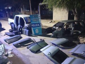 Lee más sobre el artículo Desbaratan una banda que vendía autopartes robadas en Mármol