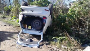 Lee más sobre el artículo Bernal: Un delincuente chocó y murió cuando escapaba tras un robo