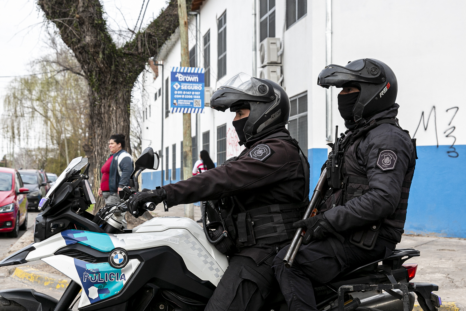 En este momento estás viendo Brown: Intensifican los patrullajes en los corredores escolares