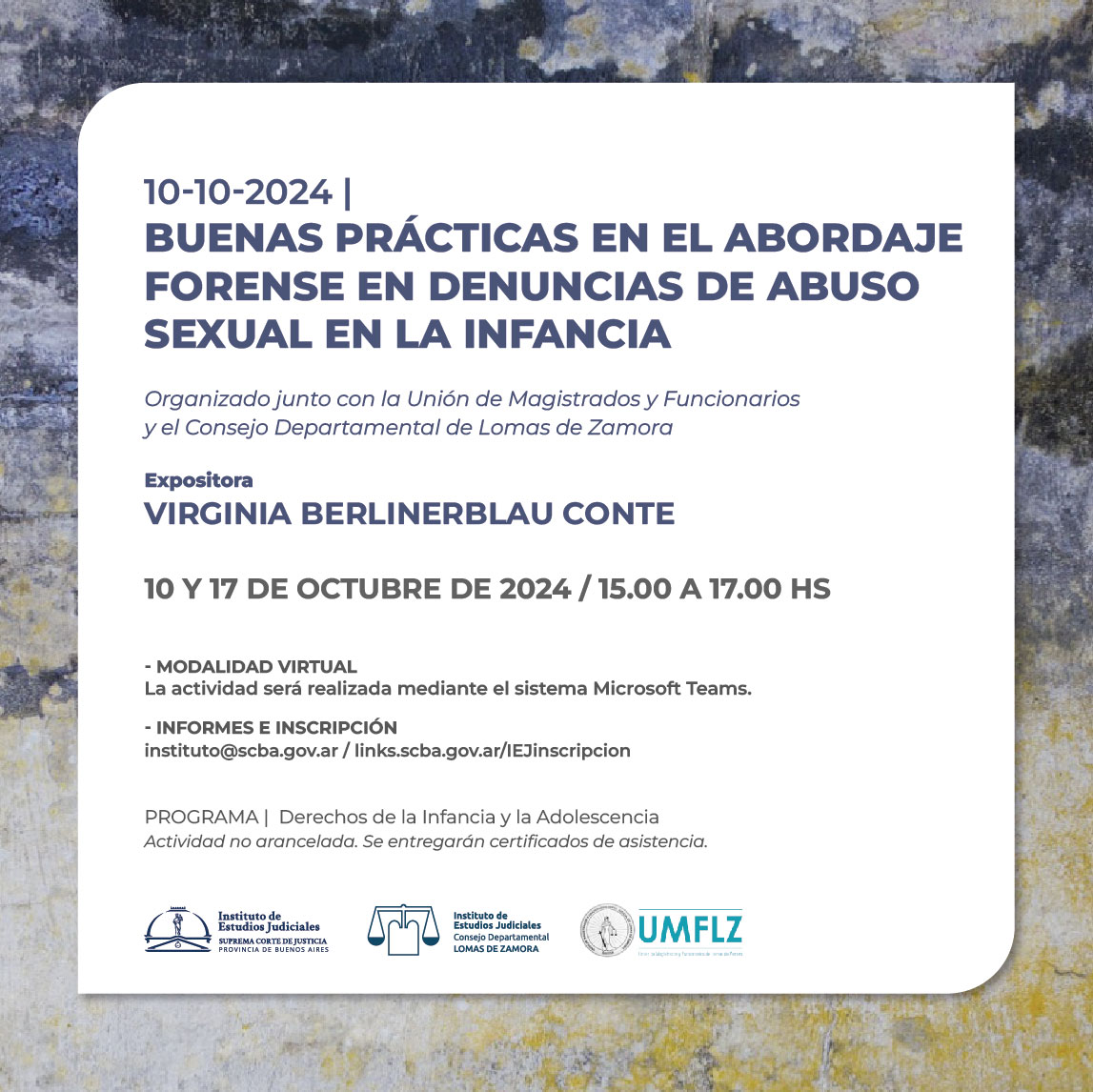 En este momento estás viendo Lomas: Brindan una capacitación sobre abordaje forense en denuncias de abuso sexual