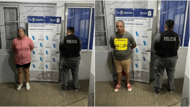 En este momento estás viendo Cayó una pareja de delincuentes que asaltaba a repartidores en Quilmes Oeste