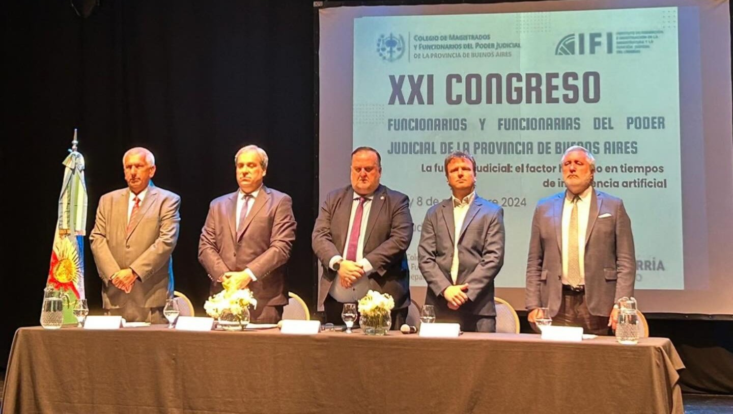 En este momento estás viendo Funcionarios judiciales bonaerenses debatieron sobre la IA en la gestión de Justicia
