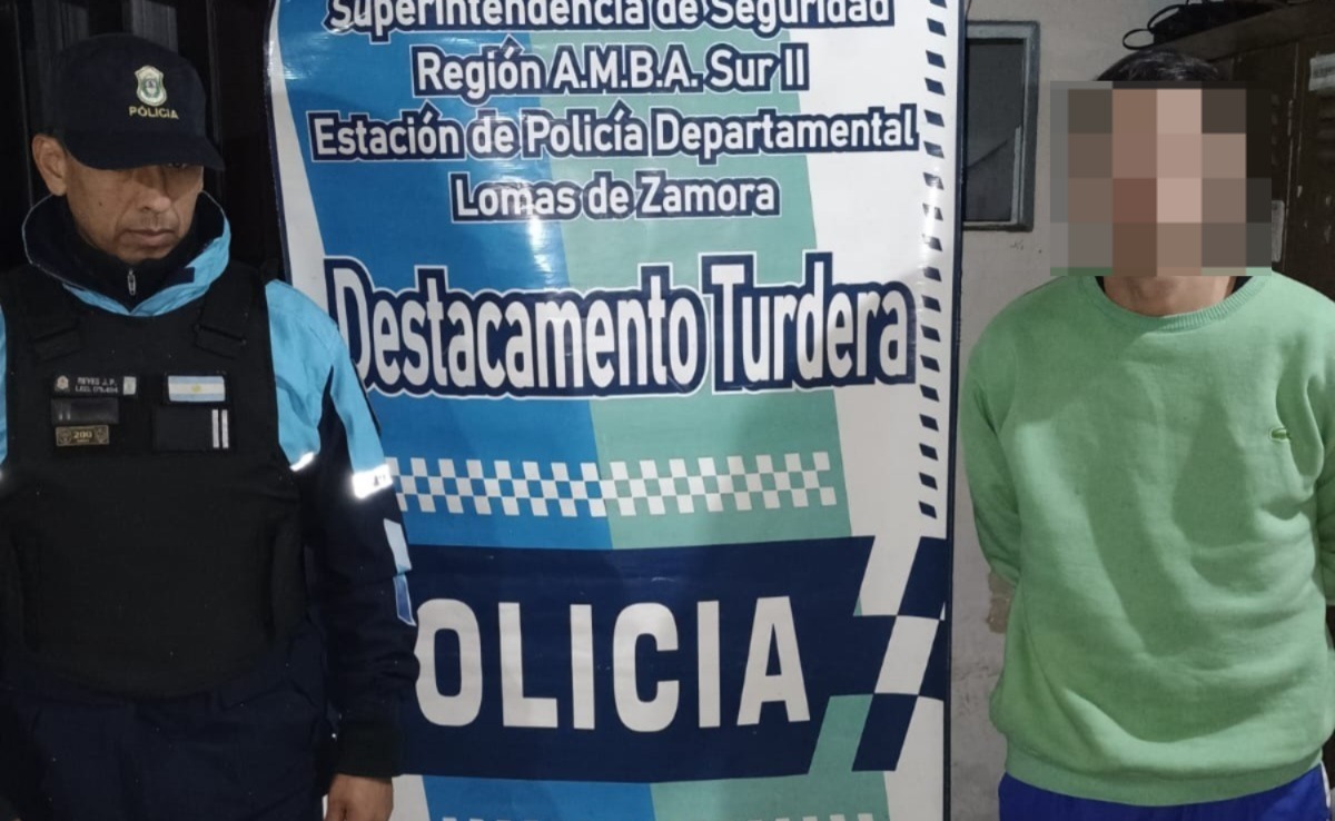 En este momento estás viendo Arrestaron a delincuente tras una entradera en Turdera