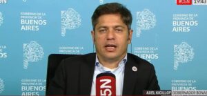 Lee más sobre el artículo Kicillof: «Está todo parado y la gente no llega a fin de mes»