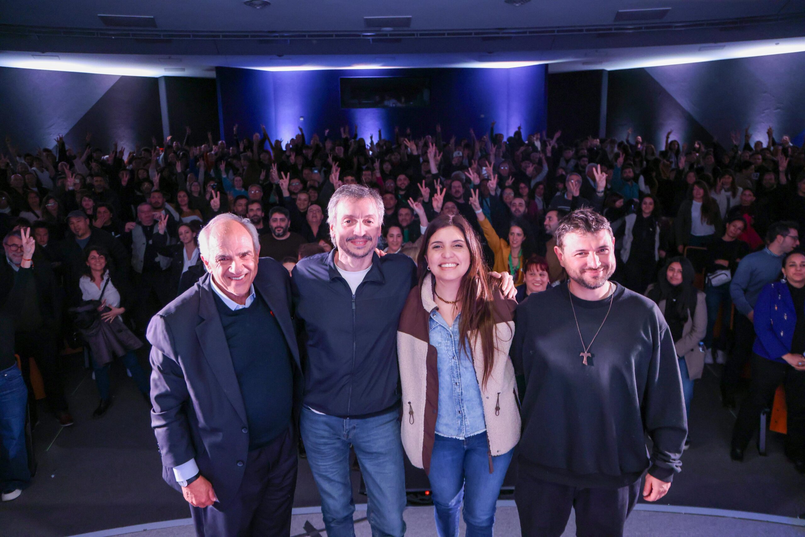 En este momento estás viendo En plena interna, Máximo Kirchner y Grabois compartieron una charla en Lomas