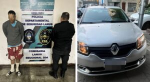 Lee más sobre el artículo Motochorro detenido tras robar un auto y balear a un hombre en Lanús