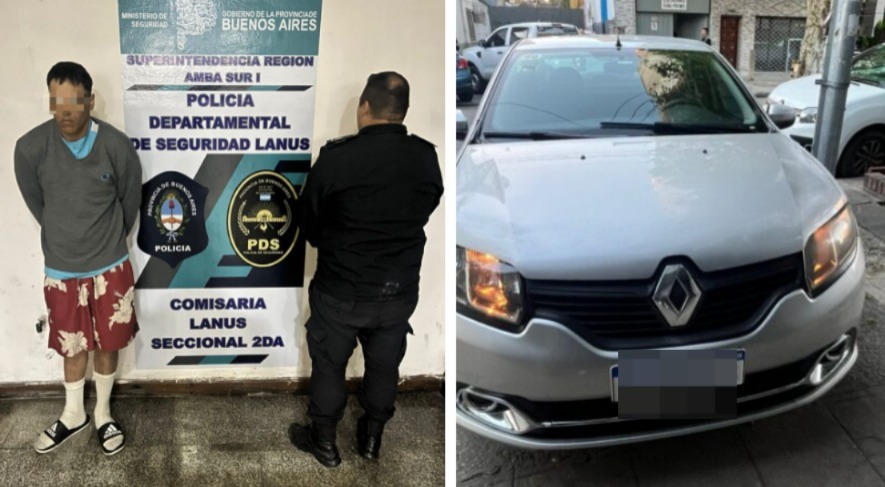 En este momento estás viendo Motochorro detenido tras robar un auto y balear a un hombre en Lanús