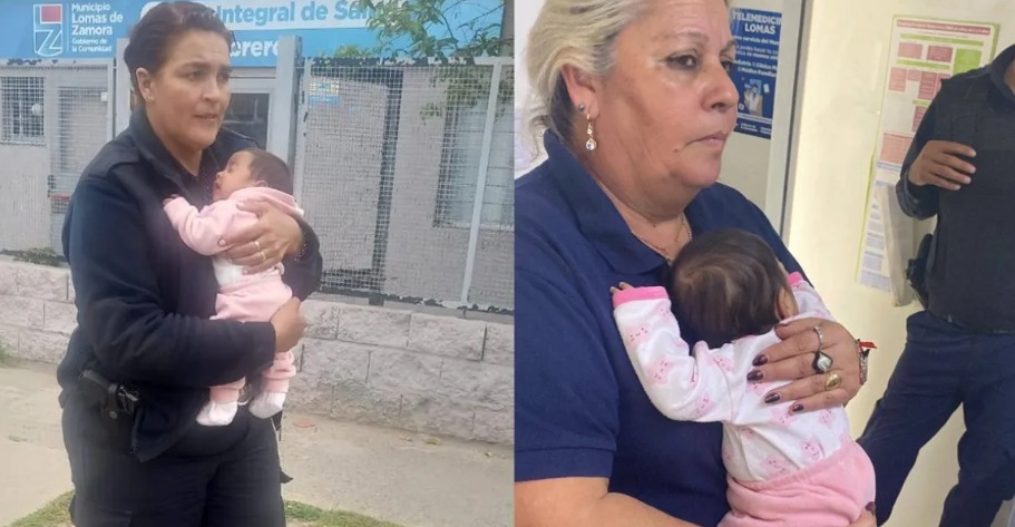En este momento estás viendo Héroes: Policías de Lomas salvaron a una beba que se había ahogado