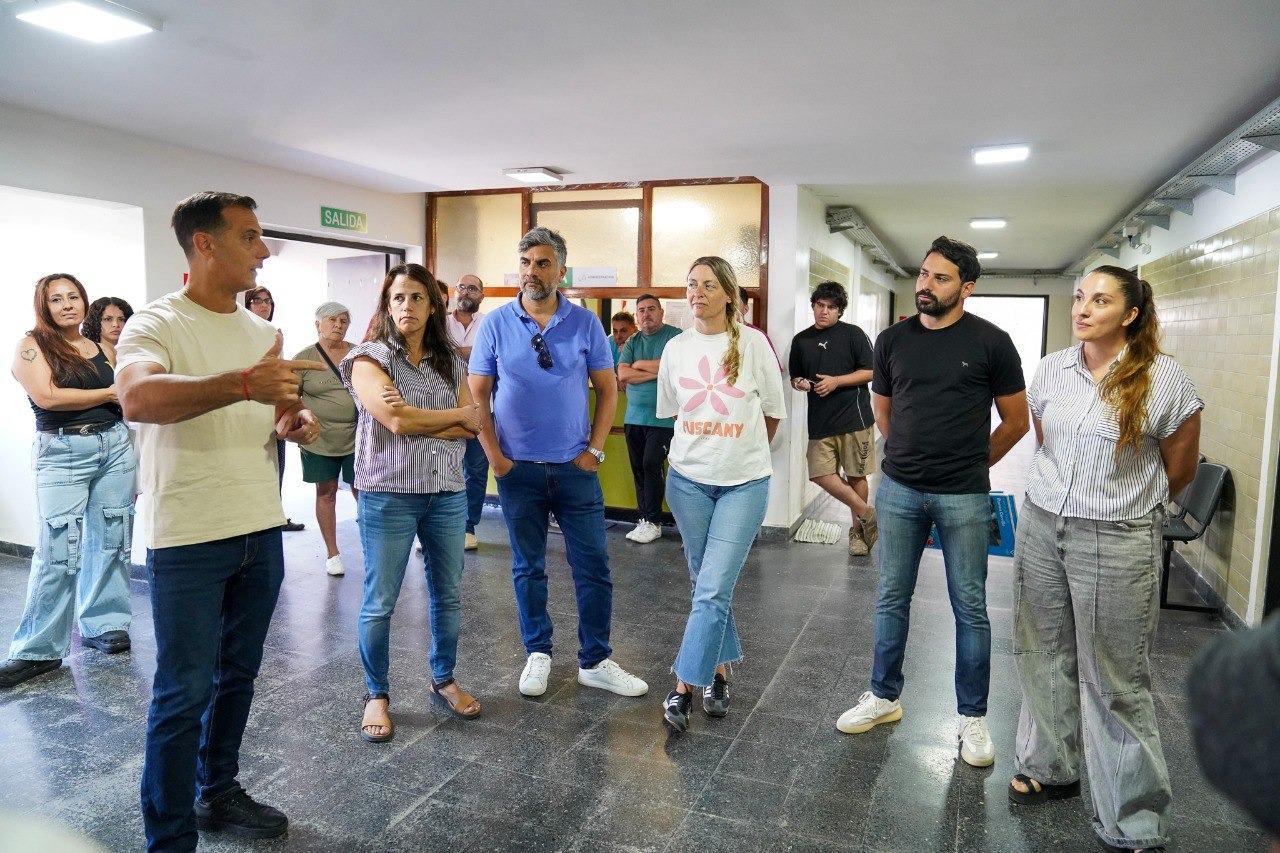 En este momento estás viendo Lanús: Julián Álvarez destacó el avance de las obras del Centro de Salud Mental