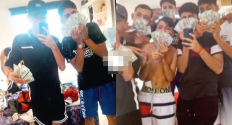 En este momento estás viendo Impunes: le robaron los ahorros a una familia, se sacaron fotos con los dólares y las subieron a redes