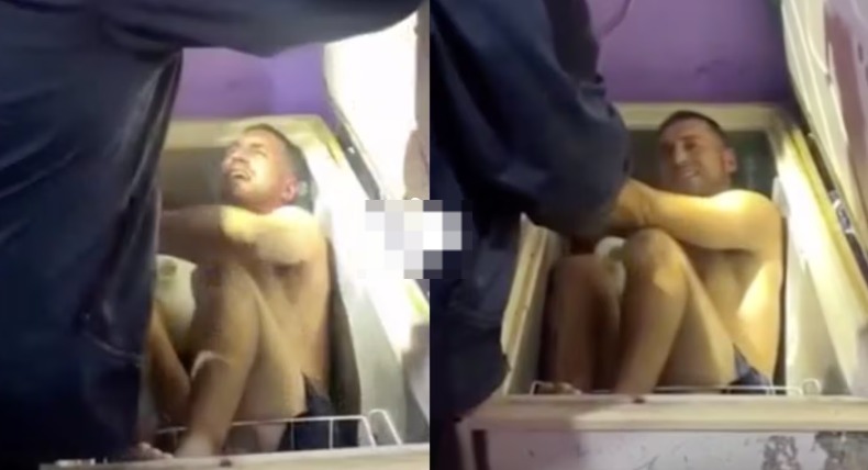 Lee más sobre el artículo La Matanza: atraparon a un ladrón que se escondió dentro de un freezer