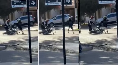 En este momento estás viendo Violento robo de motochorros en Lomas: balearon a un hombre