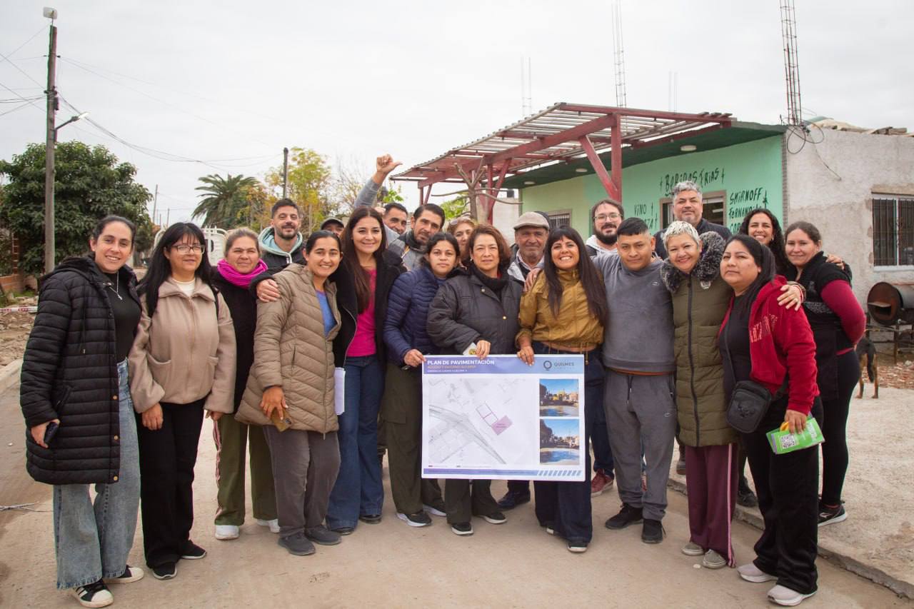 En este momento estás viendo Con fondos municipales, Quilmes inauguró nuevas cuadras de asfalto en la Ribera