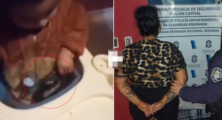 En este momento estás viendo Detuvieron a una joven que filmó a su bebé jugando con un revólver