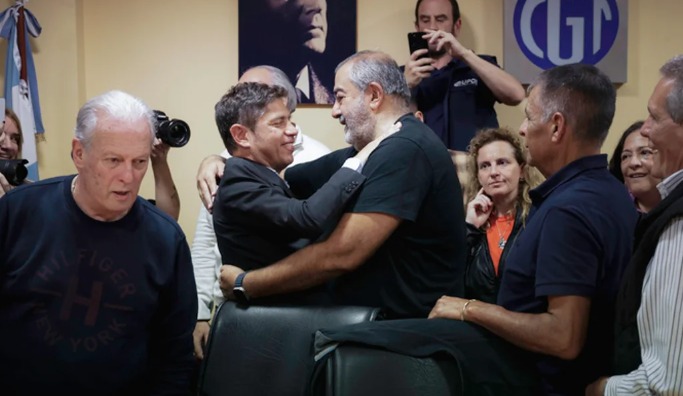 En este momento estás viendo Un sector de la CGT respaldó una eventual candidatura presidencial de Kicillof