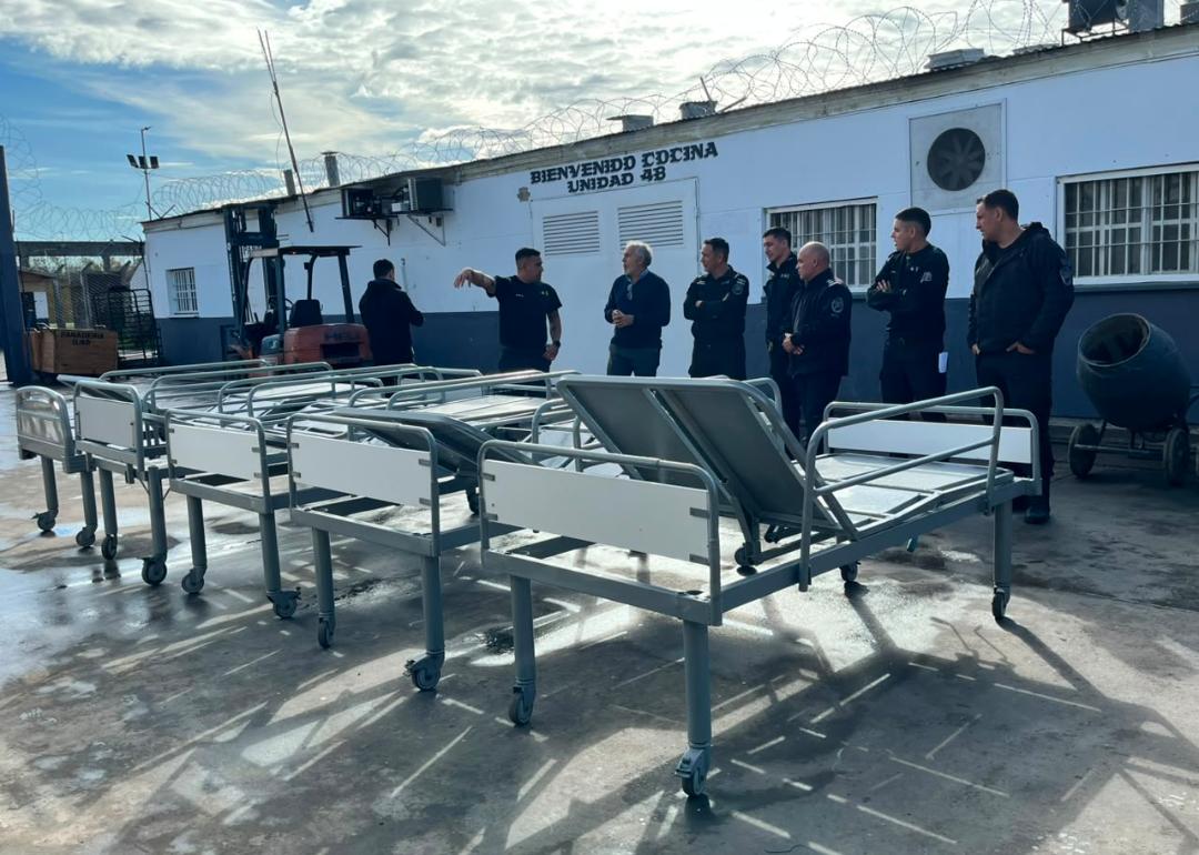 En este momento estás viendo Presos de una cárcel de San Martín repararon camas y fabricaron prótesis para un hospital público