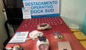 Lee más sobre el artículo Desbaratan un activo punto de venta de drogas en Dock Sud