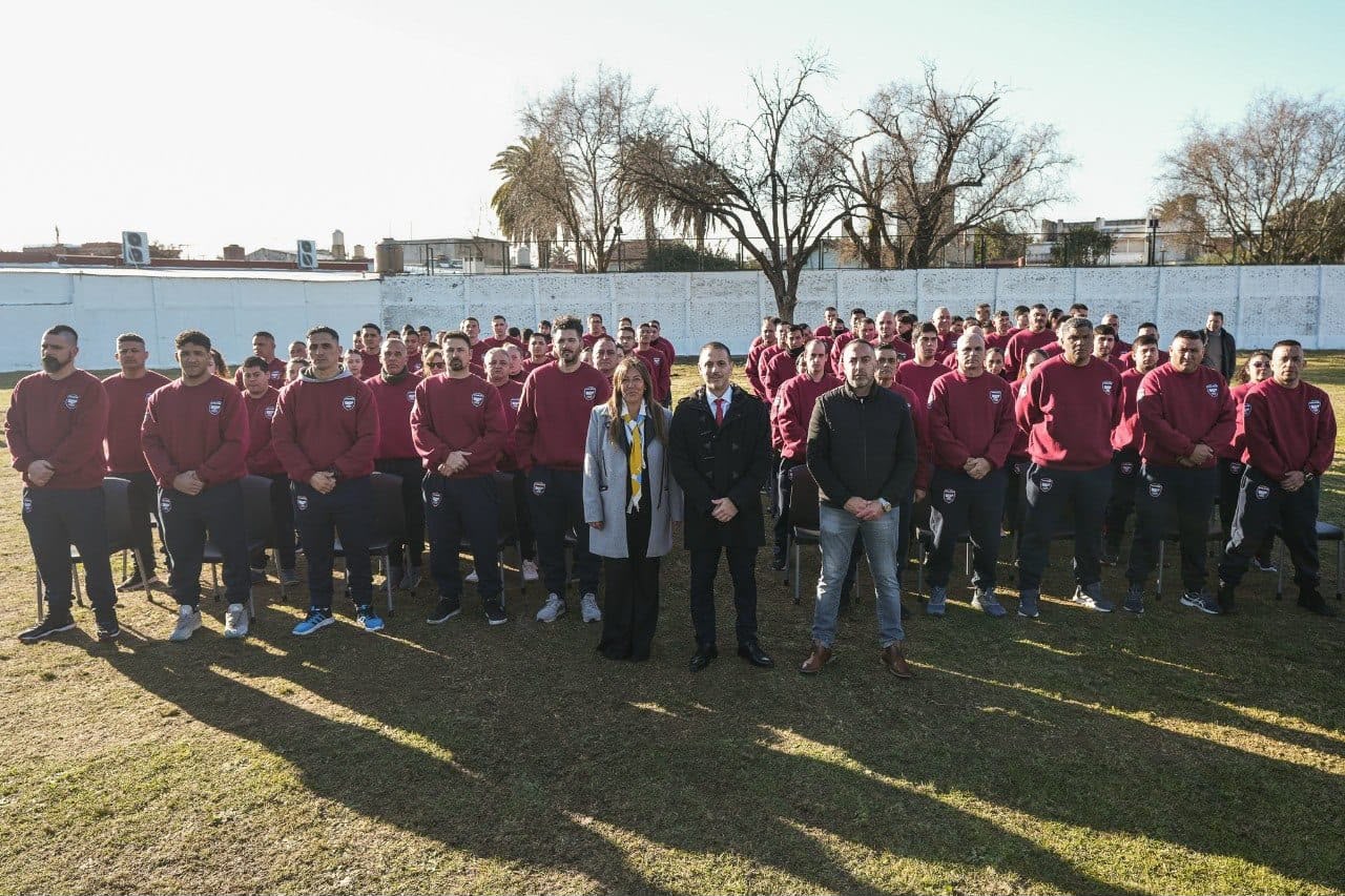 En este momento estás viendo Lanús: Julián Álvarez puso en marcha la Escuela de Policía Municipal